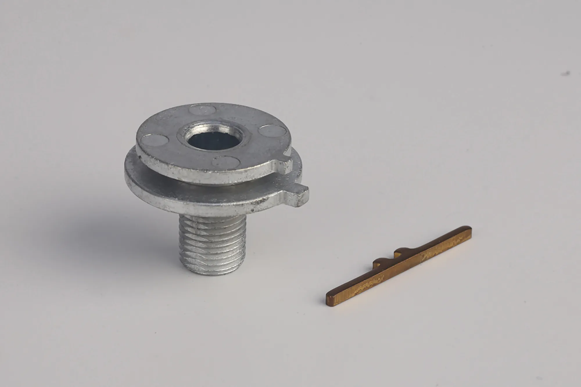 Ret. Collar & Outside Arrester Incl. Smart Slider M10 External Thread 98-590-0  Eutrac Adapters & Components-Galvanized